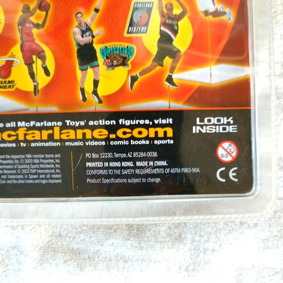 McFarlane Juwan Howard NBA Series 5 Denver Nuggets Variant Sports Figure 2003 - Picture 5 of 9